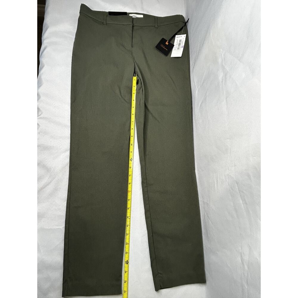 Takara Womens Skinny Stretch Ankle Pant Size 11 Olive Green New w/ Tags - Picture 10 of 11